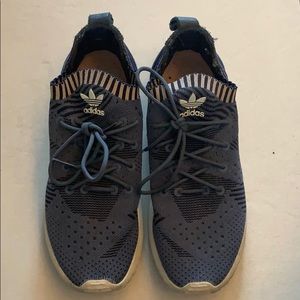 Adidas Blue Sneaker.